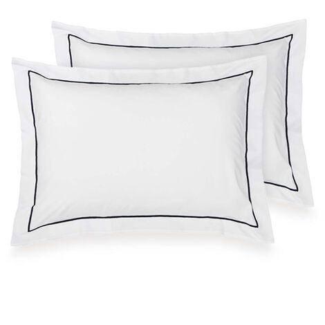 imagem do produto  Kit Fronha 50x70cm 200 Fios Feston� Cl�ssico 2 pe�as - Kacyumara