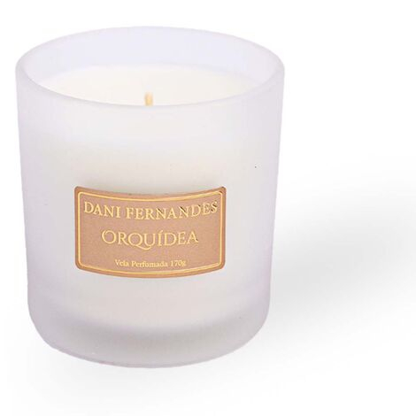 imagem do produto  Vela Perfumada Orqudea 170g - Dani Fernandes