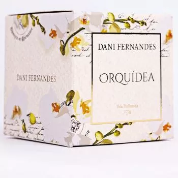 imagem de  Vela Perfumada Orqudea 170g - Dani Fernandes