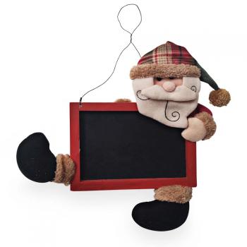imagem de Acess�rio Natal Papai Noel com Lousa 33cm - Niazitex