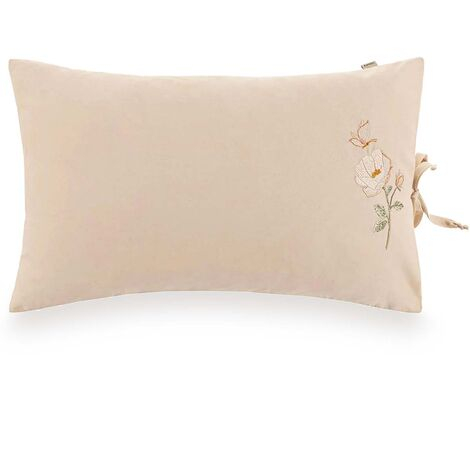 imagem do produto Almofada Avulsa 300 Fios Bordada Fel�cia 30x50cm - Karsten