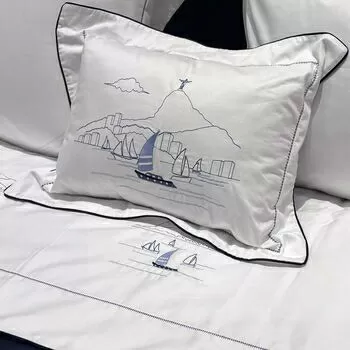 imagem de Almofada Avulsa 300 Fios Rio - Marken Fassi