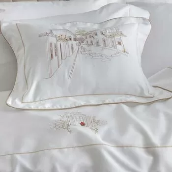 imagem de Almofada Avulsa 300 Fios Vila de Minas 35x45cm - Marken Fassi