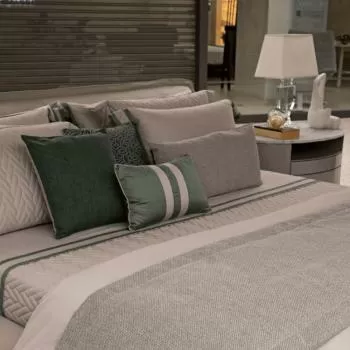 imagem de Almofada Avulsa 400 Fios Esmeralda 30x50cm - Artelassê