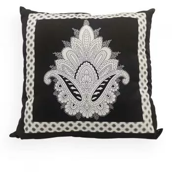 imagem de Almofada Avulsa 40x40cm 300 Fios Paisley - Trussardi