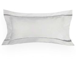 Almofada Avulsa 600 Fios Deauville 35x70cm Branca/Fend