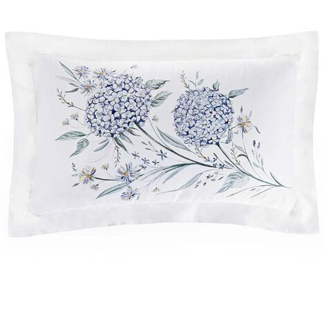 imagem do produto Almofada Avulsa Bambu 300 Fios Ortensie 30x50cm - Trussardi