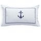 imagem do produto Almofada Avulsa Bordada Angra dos Reis �ncora 35x60cm - Naturalle Fashion