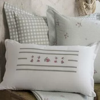 imagem de Almofada Avulsa Bordada Aurora 35x60cm - Naturalle Fashion