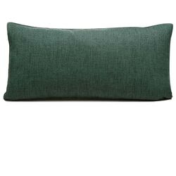 Almofada Avulsa Duo Esmeralda 35x70cm Verde Sálvia/Kaki Camelo