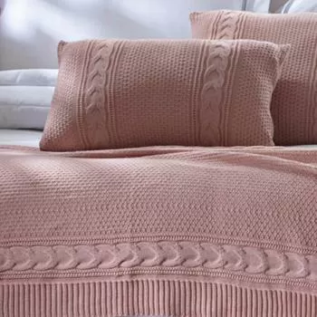 imagem de Almofada Avulsa Retangular 35x55cm Tricot Ermont - Kacyumara