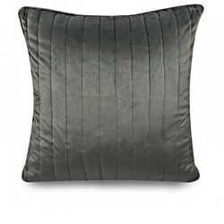Almofada Avulsa Veludo Araucária 60x60cm Basalto