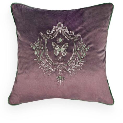 imagem do produto Almofada Avulsa Zodiac Veludo Lilac 50x50cm - Muguet Home