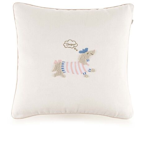 imagem do produto Almofada Bordada Jolie 45x45cm - Karsten