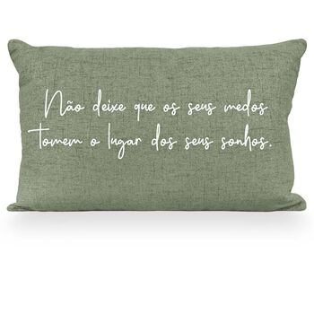 imagem de Almofada Bordado Frase Mod 02 35x52cm 930-175 - Catran