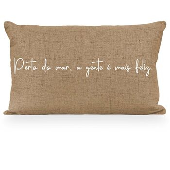 imagem de Almofada Bordado Frase Mod 03 35x52cm 930-172 - Catran