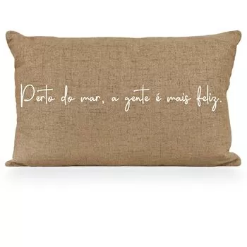 imagem de Almofada Bordado Frase Mod 03 35x52cm 930-172 - Catran