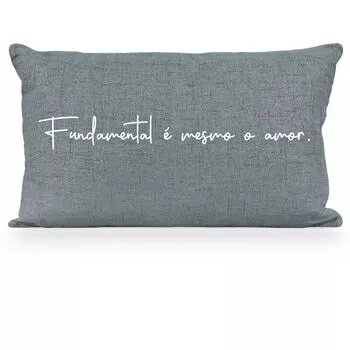 imagem de Almofada Bordado Frase Mod 04 35x52cm 930-181 - Catran