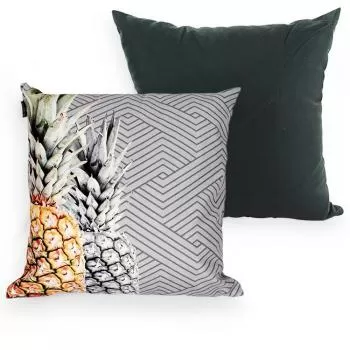 imagem de Almofada Decorativa Abacaxi 1 44x44cm kit 2 peças - Kacyumara