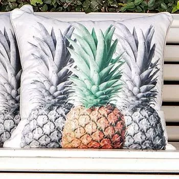 imagem de Almofada Decorativa Abacaxis 1 44x44cm - Kacyumara