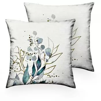 imagem de Almofada Decorativa Artens 01 55x55cm kit 2 peças - Kacyumara