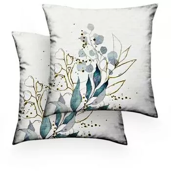 imagem de Almofada Decorativa Artens 01 55x55cm kit 2 peças - Kacyumara