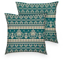 Almofada Decorativa Cerise 2 44x44cm kit 2 peças Turquesa