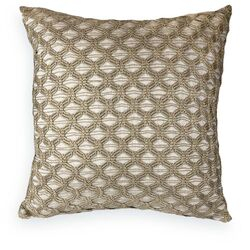 imagem de Almofada Decorativa Crochê Rendado 52x52cm - Catran