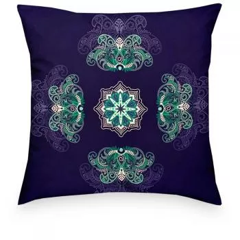 imagem de Almofada Decorativa Kannen 1/2 55x55cm kit 2 peças - Kacyumara