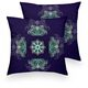 imagem do produto Almofada Decorativa Kannen 2 55x55cm kit 2 peas - Kacyumara