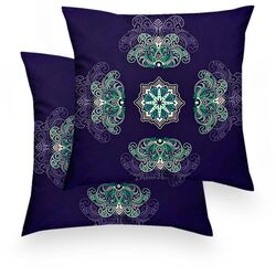 imagem de Almofada Decorativa Kannen 2 55x55cm kit 2 peças - Kacyumara