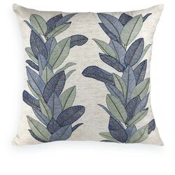 imagem de Almofada Decorativa Linho Bordado Fino 139-62 52x52cm - Catran