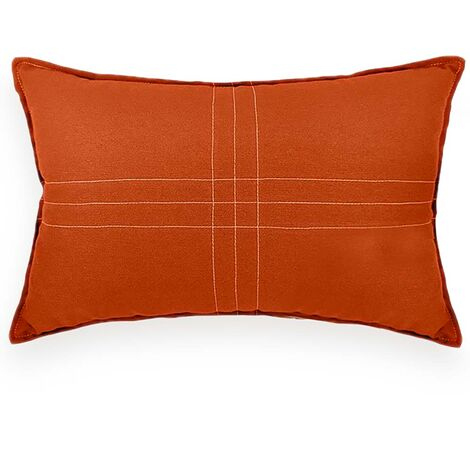 imagem do produto Almofada Decorativa Linho Cru com Pesponto 30x50cm - Catran