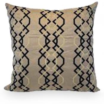 imagem de Almofada Decorativa Quadrada 52x52cm Veludo Bordado 021 - 02 - Catran