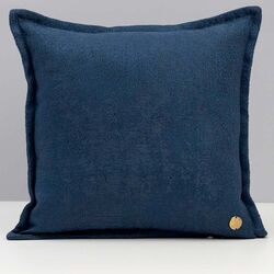 Almofada Decorativa Sorrento 45x45cm Azul Mediterrâneo