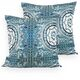 imagem do produto Almofada Decorativa Suzani 55x55cm kit 2 peças - Kacyumara