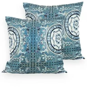 imagem de Almofada Decorativa Suzani 55x55cm kit 2 peças - Kacyumara