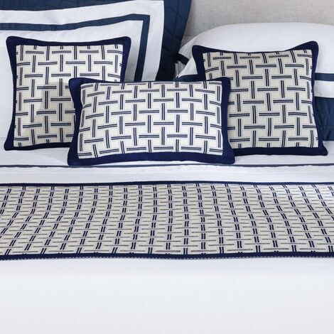 imagem do produto Almofada Decorativa Tricot Canti 30x50cm - Trussardi