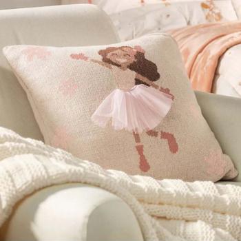 imagem de Almofada Decorativa Tricot Daisy 40x40cm - Karsten