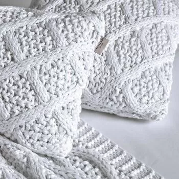 imagem de Almofada Decorativa Tricot Donato 40x40cm - Trussardi