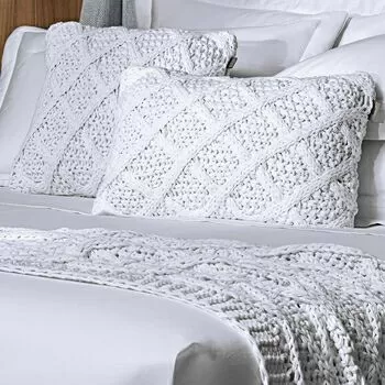 imagem de Almofada Decorativa Tricot Donato 40x40cm - Trussardi