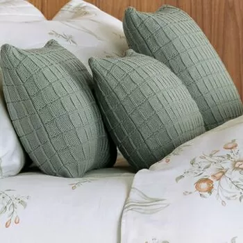 imagem de Almofada Decorativa Tricot Falzone 40x40cm - Trussardi