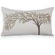 imagem do produto Almofada Linho Bordado Fino rvore 270-02 35x52cm - Catran