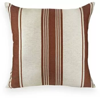 imagem de Almofada Linho Cru Listrado 52x52cm 130-39 - Catran