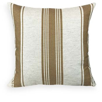 imagem de Almofada Linho Cru Listrado 52x52cm 130-73 - Catran