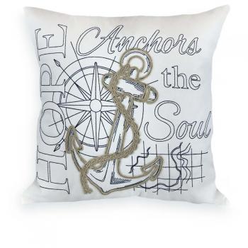 imagem de Almofada Rstica ncora Rami 246-36 52x52cm - Catran