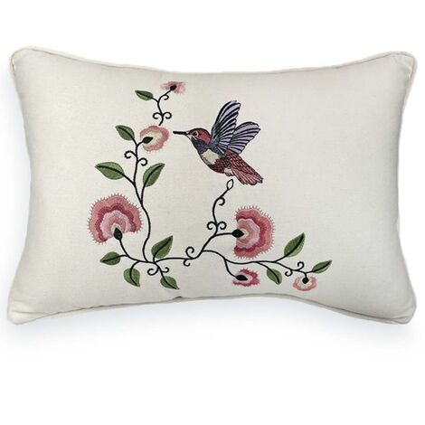 imagem do produto Almofada Sarja Bordado Fino 190-10 35x52cm - Catran