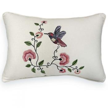 imagem de Almofada Sarja Bordado Fino 190-10 35x52cm - Catran