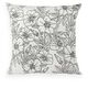 imagem do produto Almofada Sarja Cru Bordado Fino Pincel Mod 03 52x52cm 052-18 - Catran