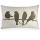 imagem do produto Almofada Veludo Bordada Pssaros 35x52cm - Catran